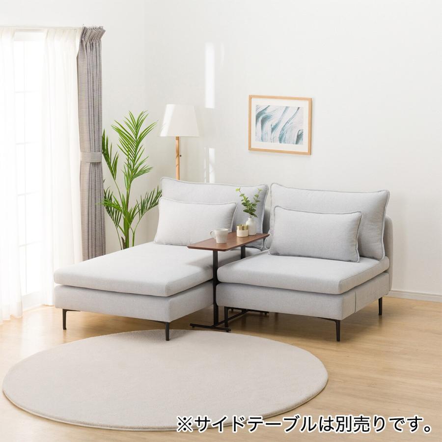 ニトリ（NITORI） 広い座面のゆったりコンパクトカウチソファ(MS01 1P