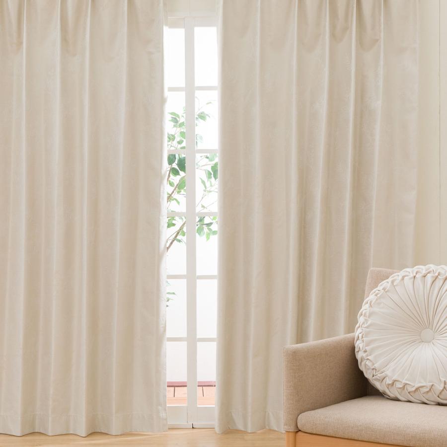 ニトリ（NITORI） 遮光1級・遮熱・遮音ドレープカーテン(100X190X2 JQ