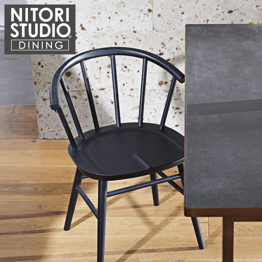 ニトリ（NITORI） ダイニングチェア(Nコレクション C-53 BK) : ニトリ