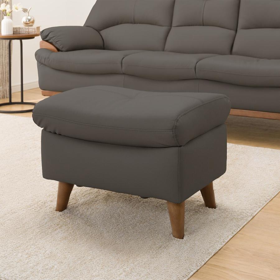 ニトリ（NITORI） スツール(PD02-2 革 GY) : ニトリ Yahoo!店 - 通販