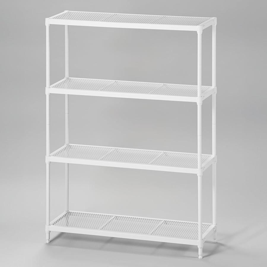 ニトリ（NITORI） (幅85cm) 連結可能なスチールラック (STメッシュ) 3