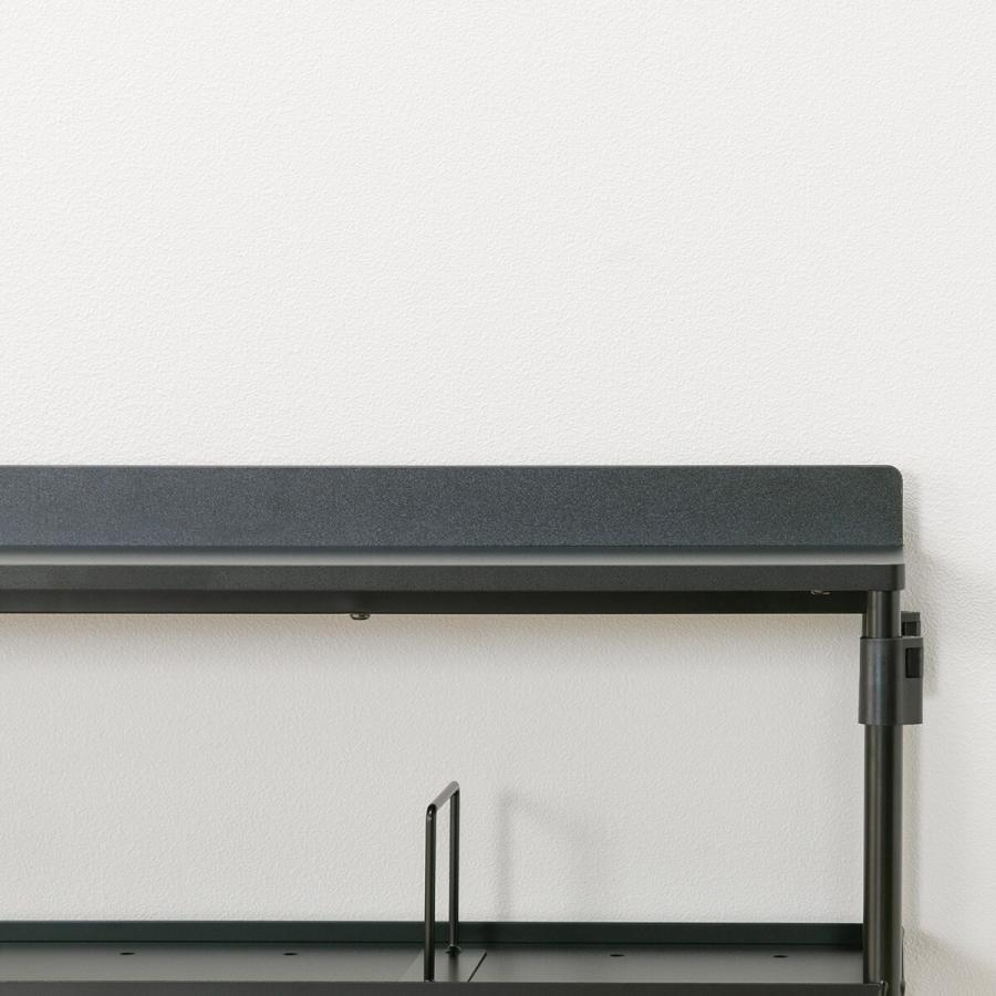 ニトリ（NITORI） キャスター付き昇降ヘッドボードラック(GM601 BK