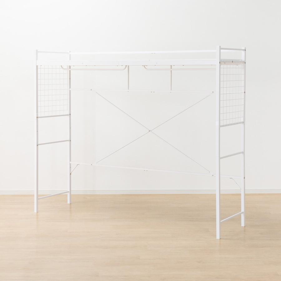 ニトリ（NITORI） ハンガーシェルフ(バジーナ2JY WH) 収納 ハンガー