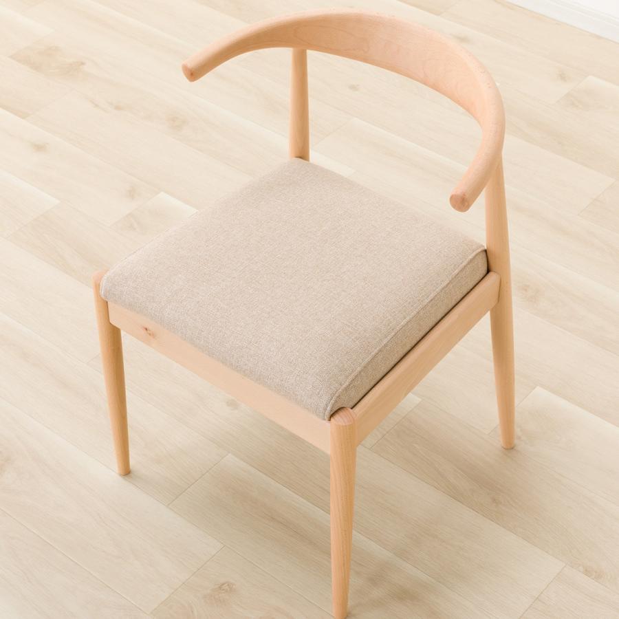 ニトリ（NITORI） 傷・汚れに強いファブリック ダイニングチェア(N