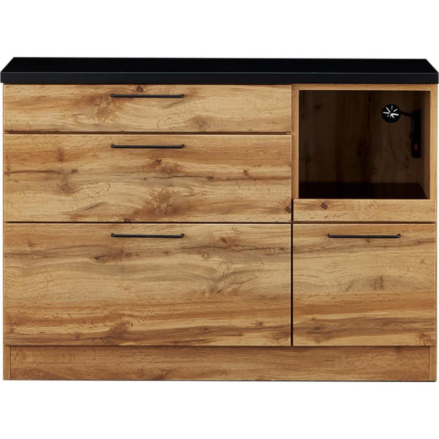 ニトリ（NITORI） キッチンカウンター(IM301 HQ120 LBR) ニトリ期間