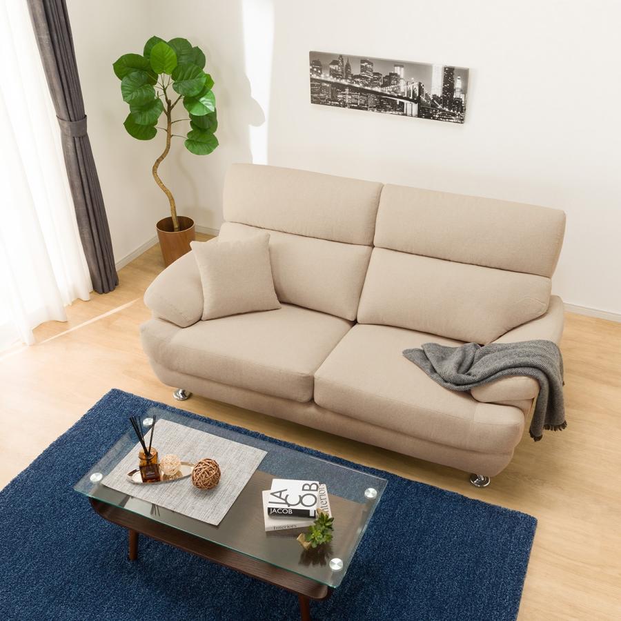 ニトリ（NITORI） 3人掛け布張りソファ(ポケット BS13 NシールドAQ-BE