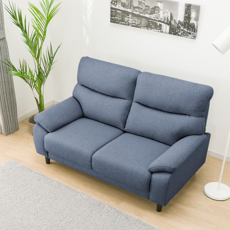 ニトリ（NITORI） 2人掛け布張りソファ(MK02 KD NV) ニトリ期間限定：4