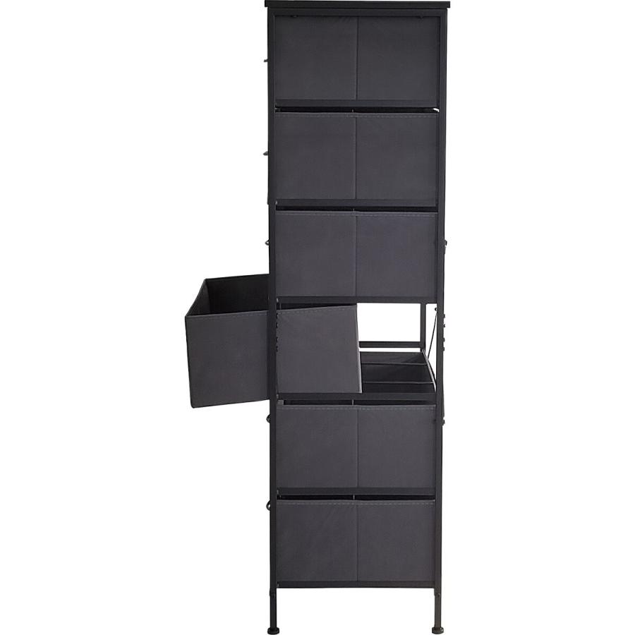 ニトリ（NITORI） チェスト(MJ001 6段 GY/BK) : ニトリ Yahoo!店