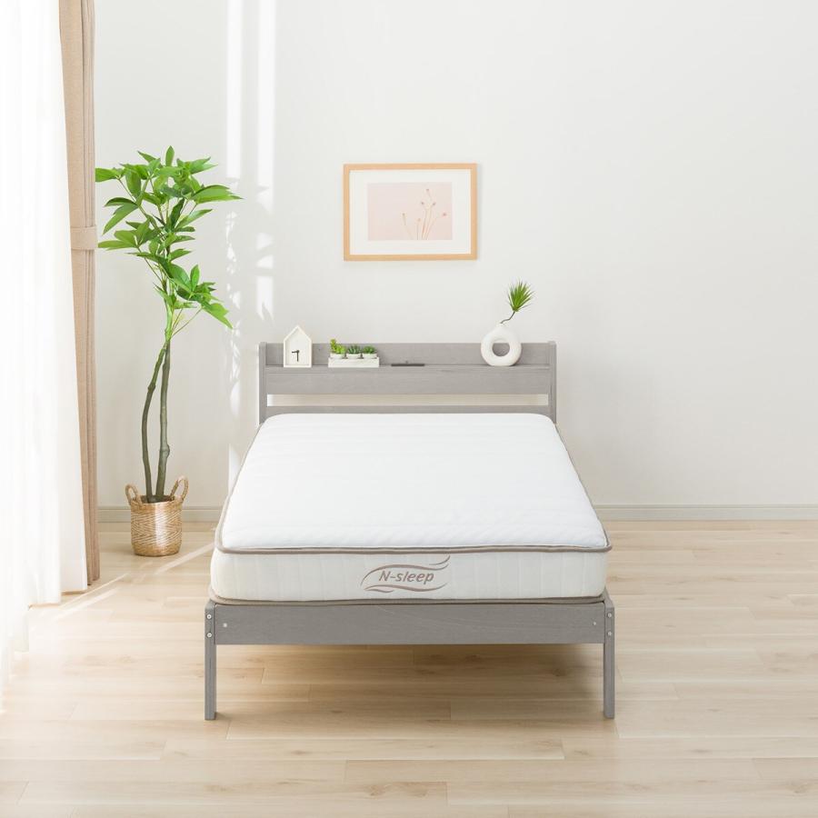 ニトリ（NITORI） シングル すのこベッドフレームマットレスセット