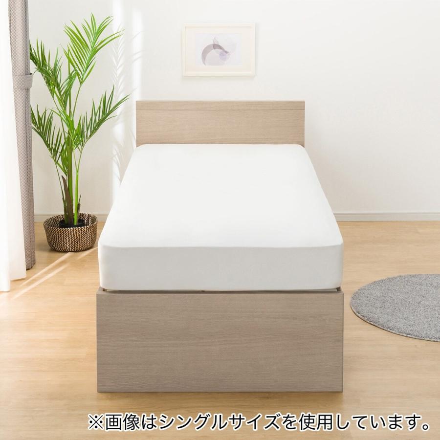 ニトリ（NITORI） ベッド すのこセミダブルベッドフレーム (N-ジオF GY