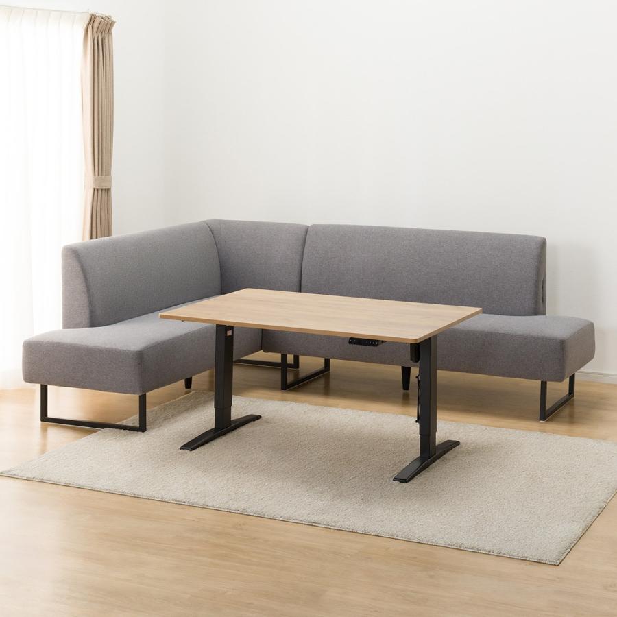 ニトリ（NITORI） 布張りリビングダイニング3点セット(JT34112LBR/LD2