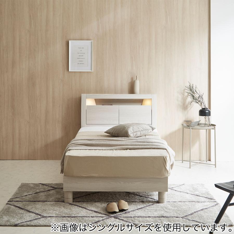 すのこセミダブルベッドフレーム(KB WW ST) ニトリ期間限定：4/6迄