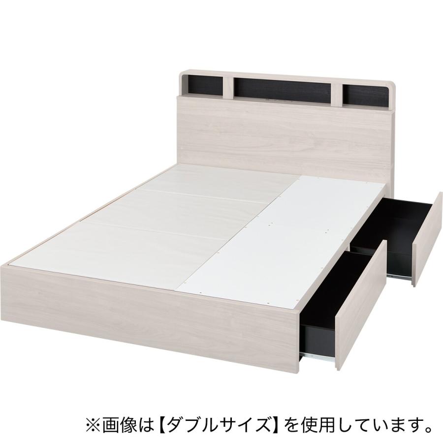 ニトリ（NITORI） クイーン ベッドフレーム(NS-006 浅型/床板 WW