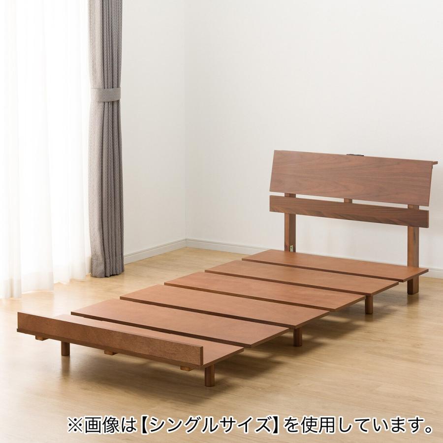 ニトリ（NITORI） ベッド すのこクイーンベッドフレーム(BN-002 MBR