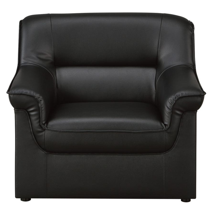 ニトリ（NITORI） 1人用合皮ソファ(MS-101 BK) : ニトリ Yahoo!店