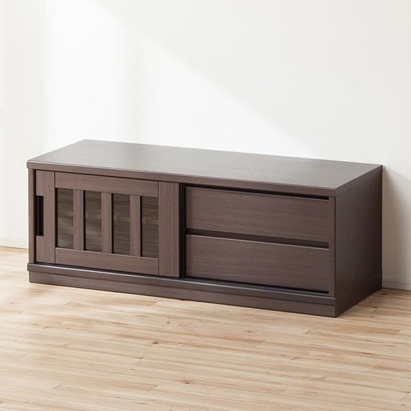 ニトリ（NITORI） 幅120 ローボード(アカツキ 120 DBR) テレビ台 TV台