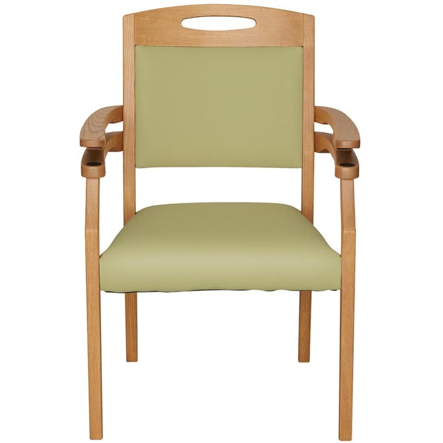 ニトリ（NITORI） 木製チェア(ケイプ2DA M ダブルアーム LBR/GR)ニトリ