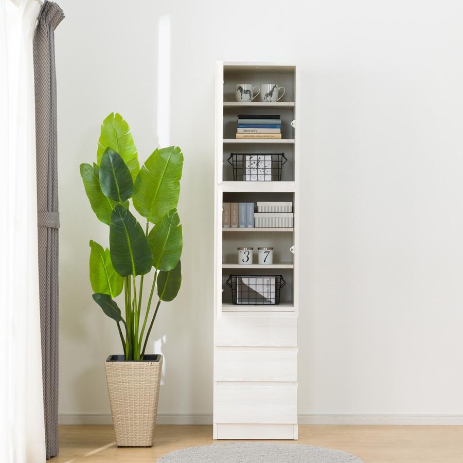 ニトリ（NITORI） 壁面ユニットキャビネット(ウォーレン 40-2D3H WW