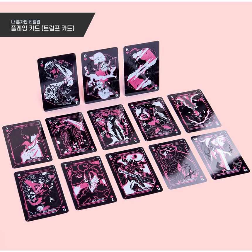 韓国 コミック グッズ『俺だけレベルアップな件 プレイングカード