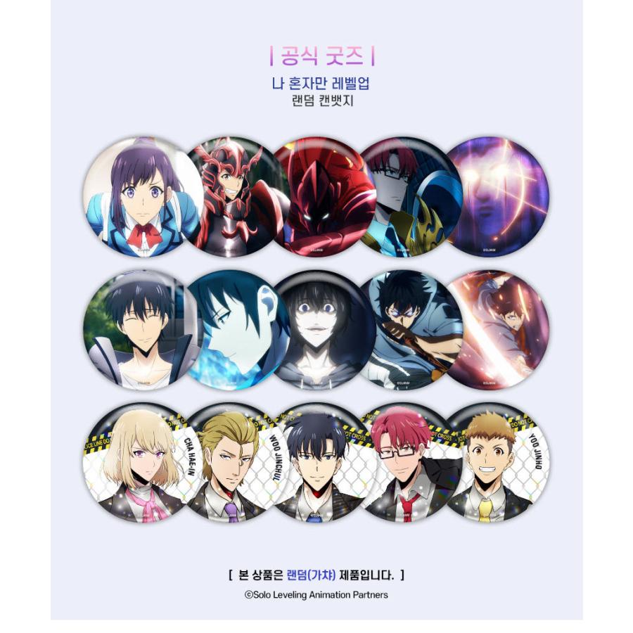 コミック グッズ『俺だけレベルアップな件 ランダム 缶バッジ（1つ入り