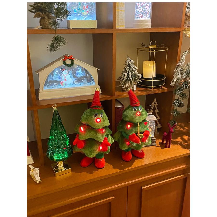 ダンシングツリー人形（おどるクリスマスツリー人形）サキソフォーン 8