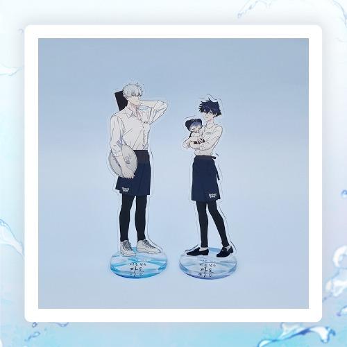 韓国 コミック グッズ『キミを探す波 アクリルスタンド（2種類から1つ