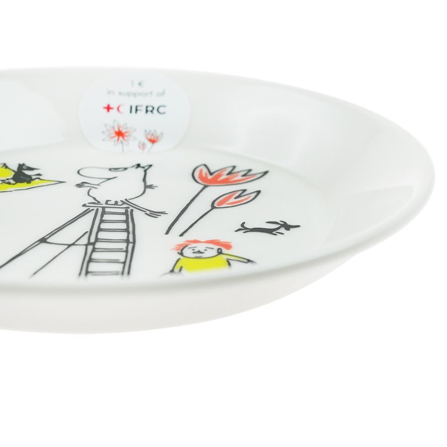 ARABIA（アラビア） 並行輸入品 ムーミン ABC プレート 15cm