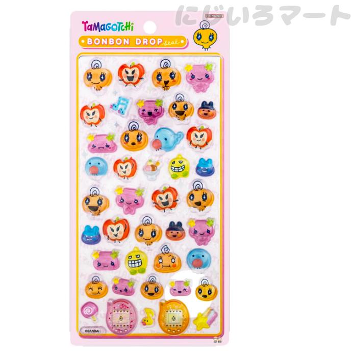 サンスター文具 たまごっち グッズ シール ボンボンドロップシール め