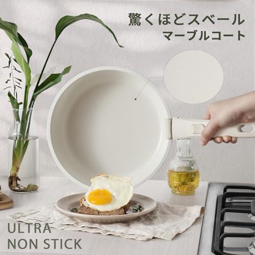 CAROTE カローテ フライパン セット 16点 IH対応 ガス火対応 PFOAなど