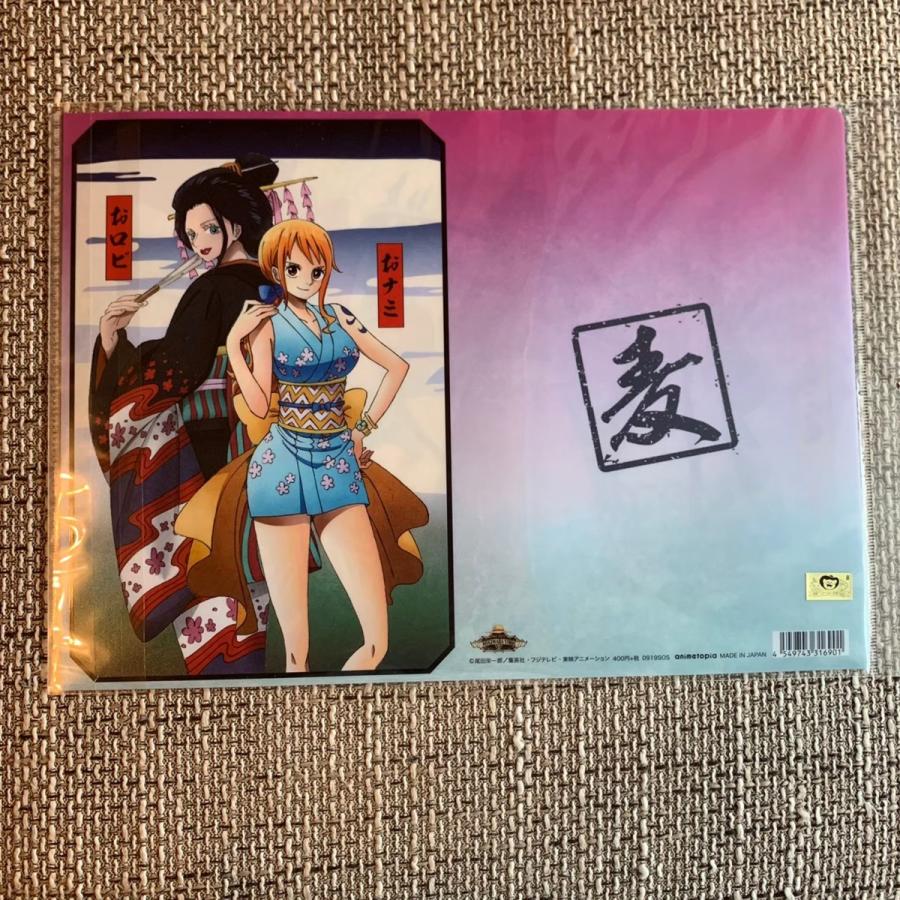 ☆ ONE PIECE ワンピース 麦わらストア 限定 ワノ国 クリアファイル