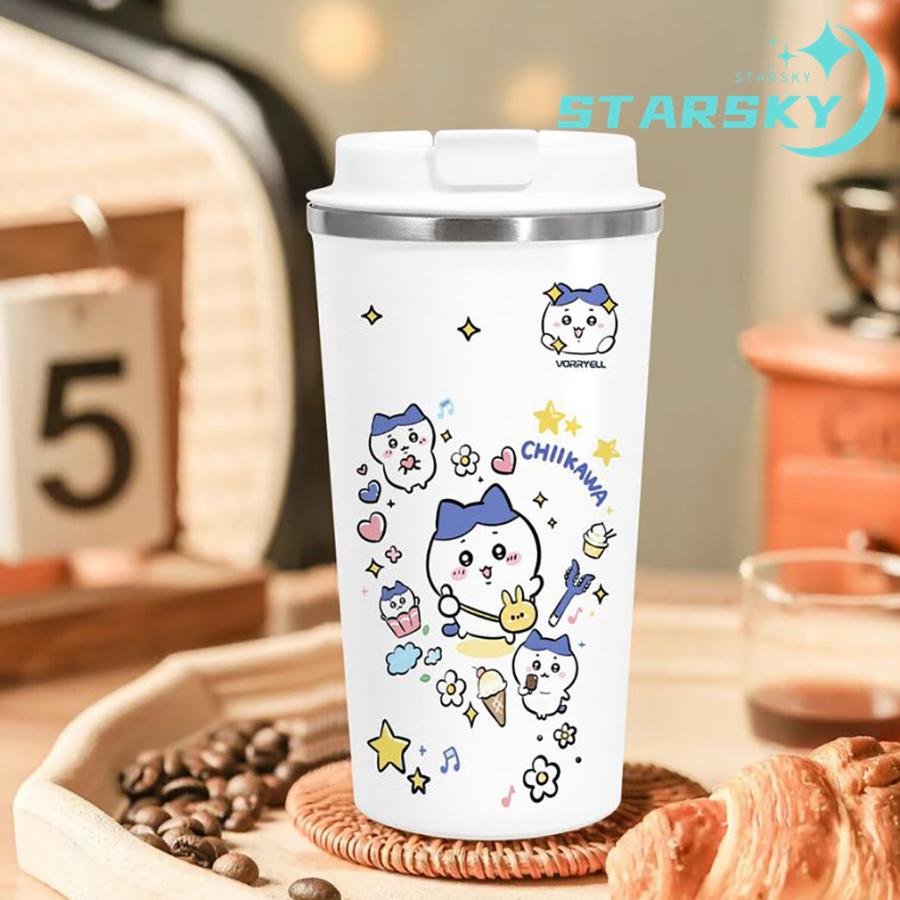 ちいかわ ハチワレ ウサギ コーヒーカップ タンブラー 水筒 500ml