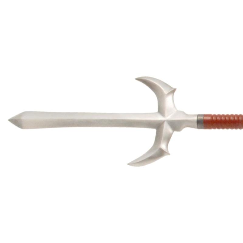 模造刀 槍 真田幸村愛用 三代村正鍛 大千鳥十文字槍 朱槍 tks-904rd