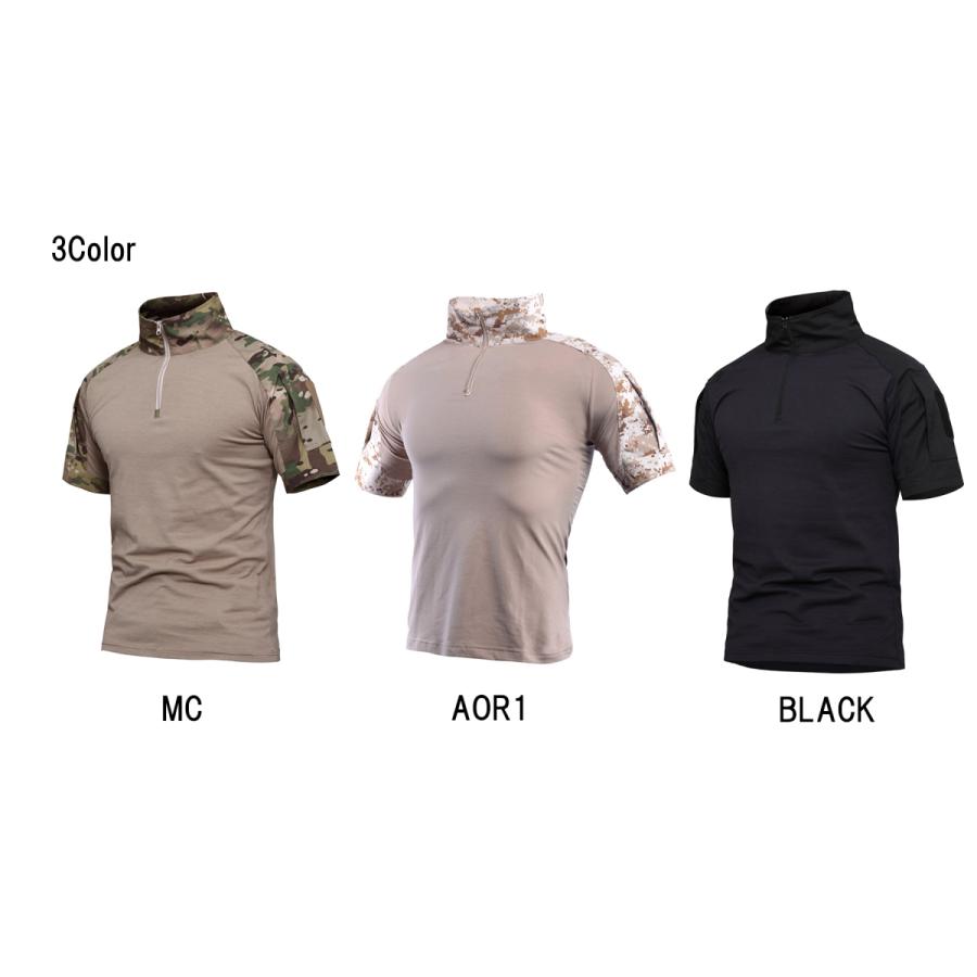 迷彩服 サバゲー 用 CRYEタイプ 半袖 コンバットシャツ マルチカム