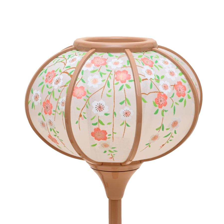 雛人形 お雛様 雪洞 ぼんぼり 単品 コード付 27cm 京極小（L）27