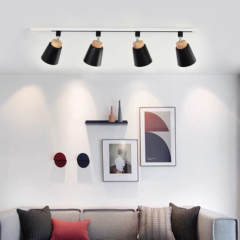 NISSIN LUX ダクトレール用スポットライト器具 E26 7色 配線ダクト