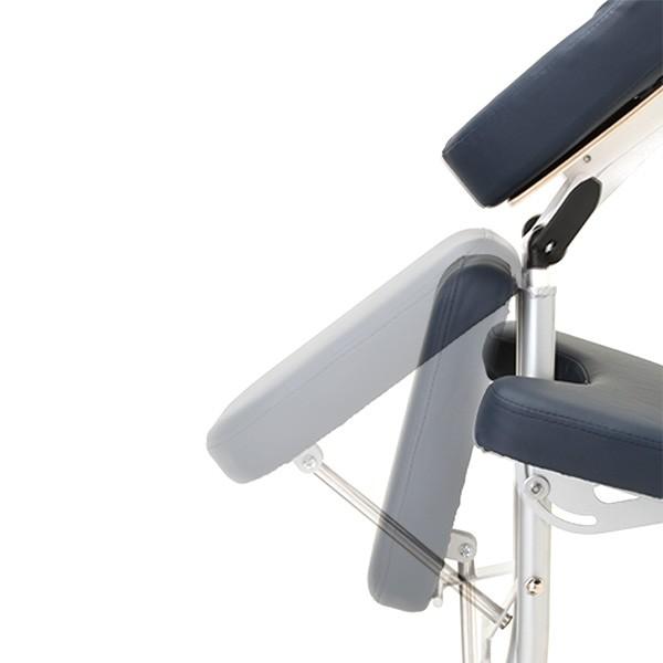 クイックマッサージチェア 折りたたみ 超軽量 重さ約9.5kg JUST ダーク