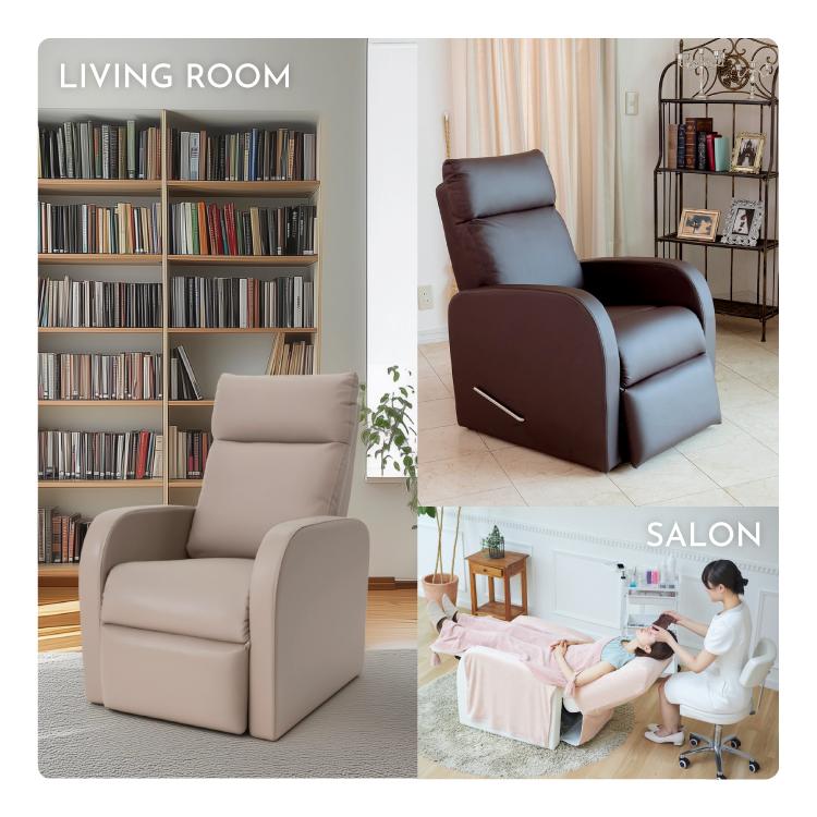 手動 リクライニングチェア コンパクト リクライニングソファ 椅子