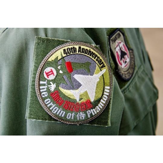 第302飛行隊F-4Ej スーパーファントムII ラストフライト記念パッチ @百