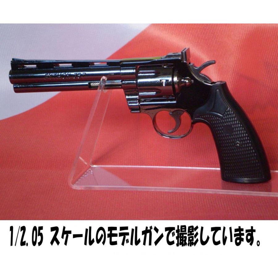 モデルガン ハンドガン ディスプレイ スタンド アクリル クリア (10個