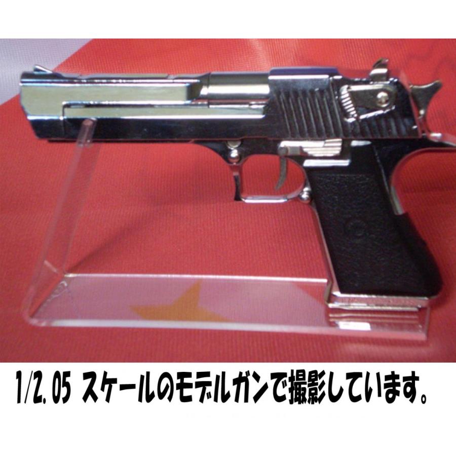 モデルガン ハンドガン ディスプレイ スタンド アクリル クリア (10個