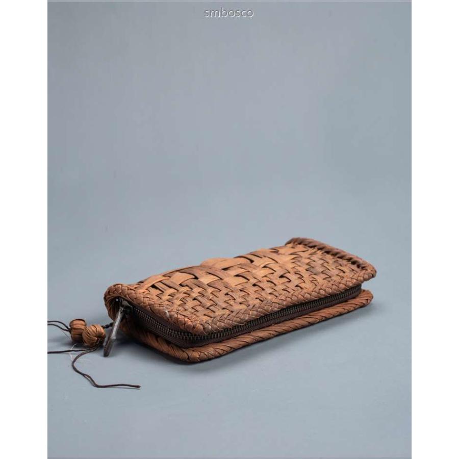 山葡萄ウォレット 長財布 大容量 クラッチバッグ 宴会 レディース 山