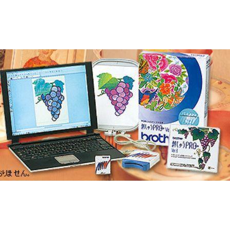 ブラザー工業 ブラザーPC刺繍作成『ししゅうプロNEXT』 : スマイル