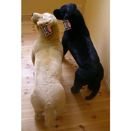 Melissa and Doug 等身大リアル ブラックラブラドールレトリーバー