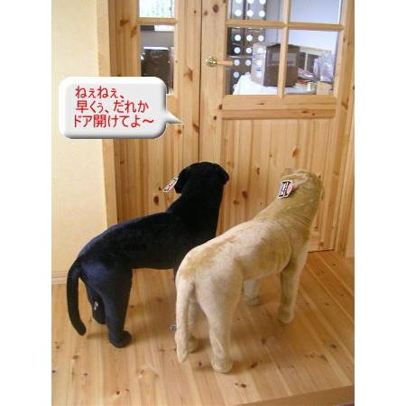 Melissa and Doug 等身大リアル ブラックラブラドールレトリーバー
