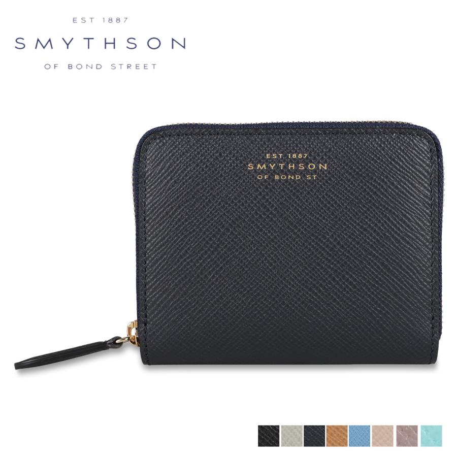 Smythson（スマイソン） 財布 小銭入れ コインケース パナマ レザー