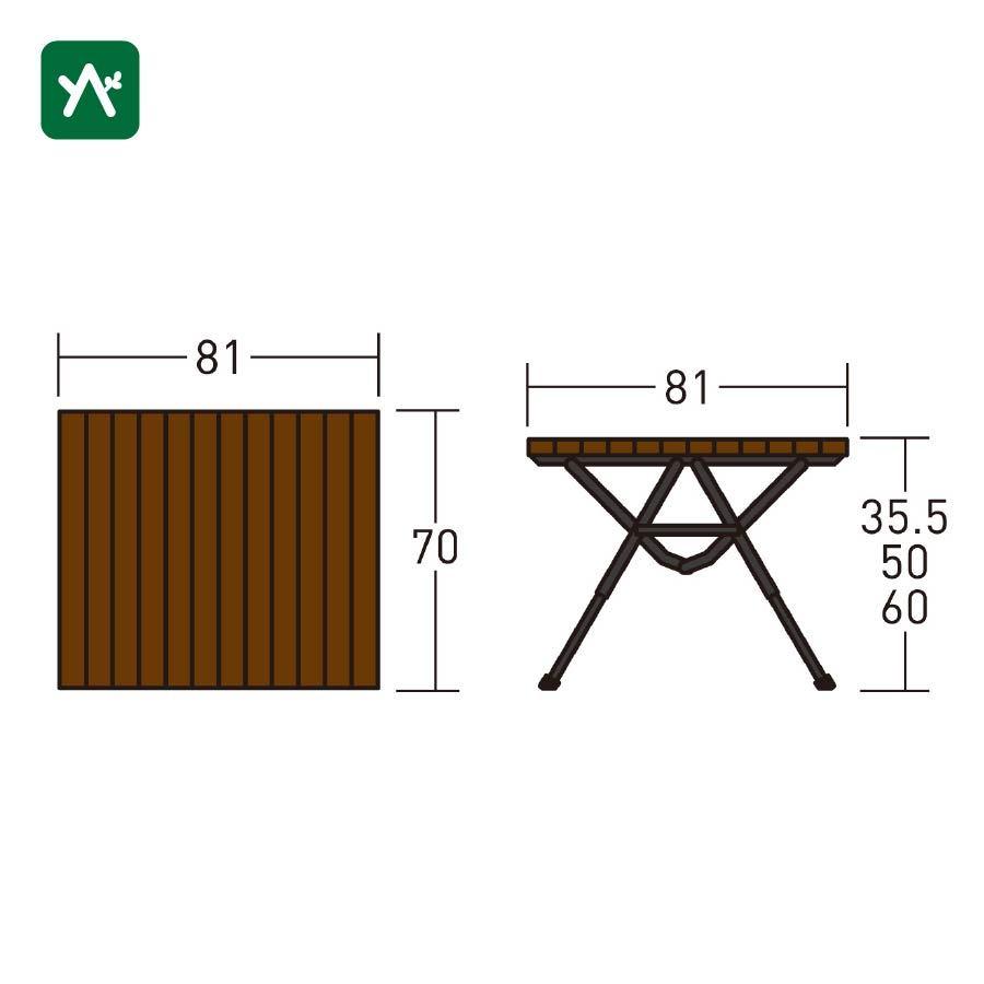 ogawa オガワ 3ハイ＆ローテーブル2 1993 折り畳みテーブル