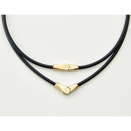 コラントッテ ネックレス ALT ブラック*ゴールド Lサイズ ( 1個