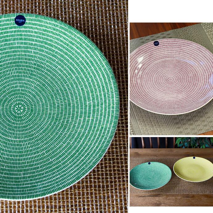 24h アベック ARABIA アラビア Avec プレート26cm 1枚 : 上質のギフト