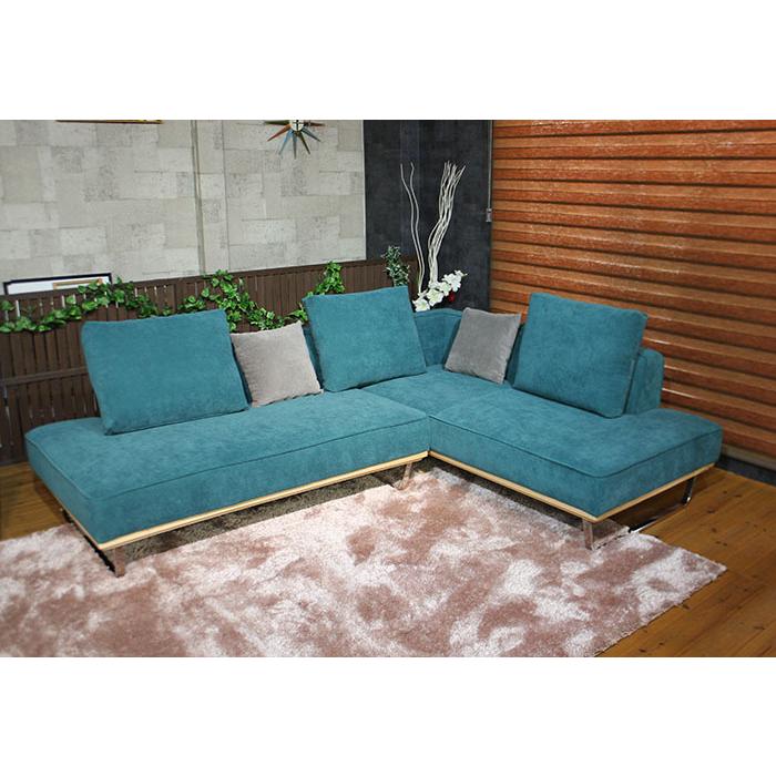 送料無料 ソファセット カウチソファー l字 コーデュロイ ファブリック