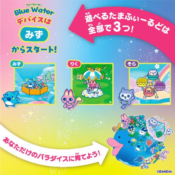 BANDAI（バンダイ） たまごっちパラダイスTamagotchi Paradise - Blue